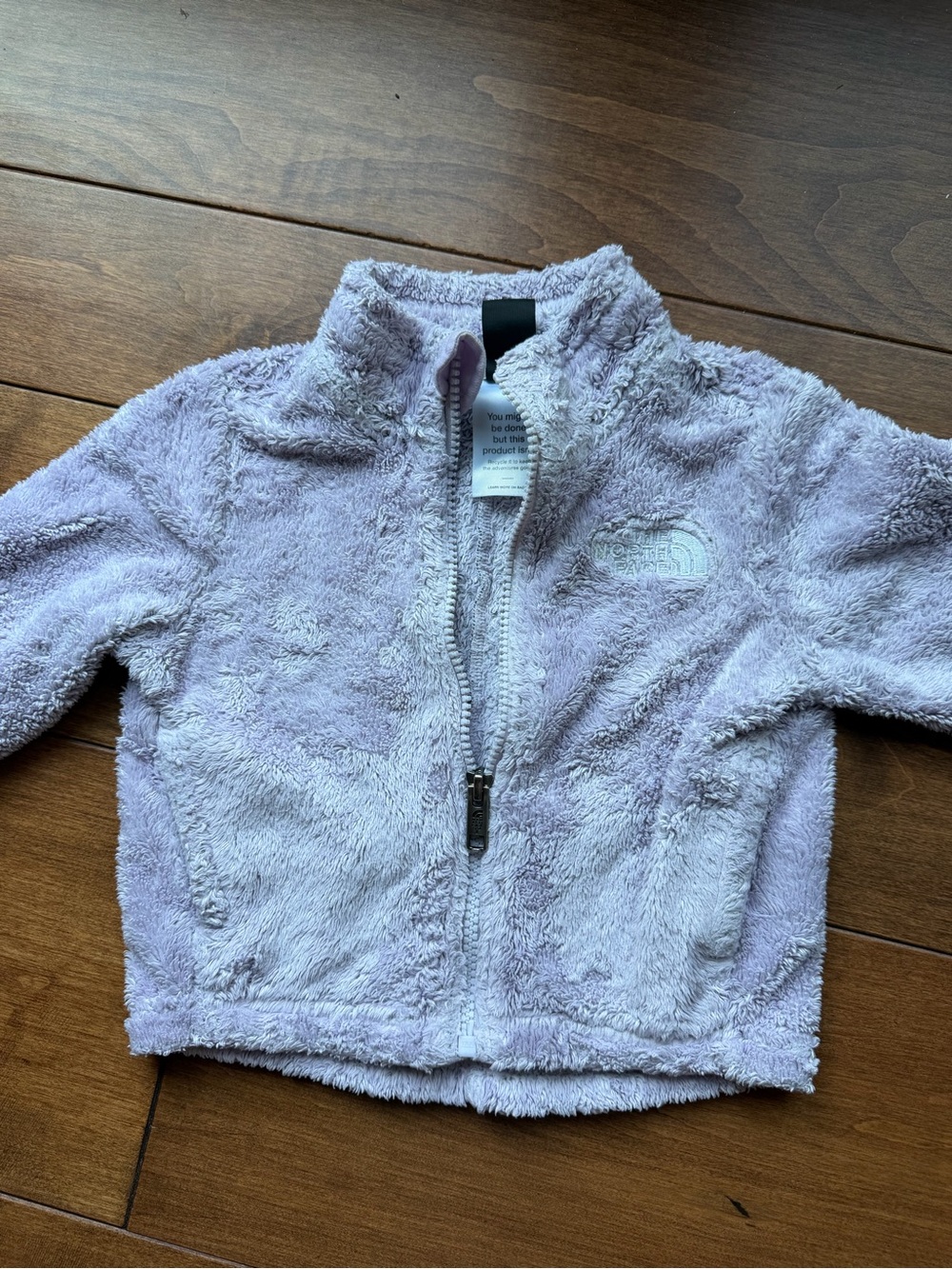 The North Face Kids' Light Lavender Plush Zip Jacket